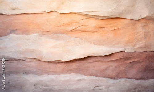 gradation colored stone texture, Generative AI