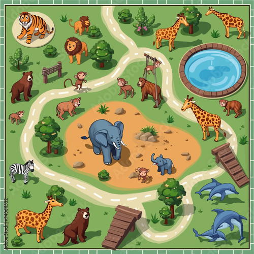 Wildlife Safari Park Map