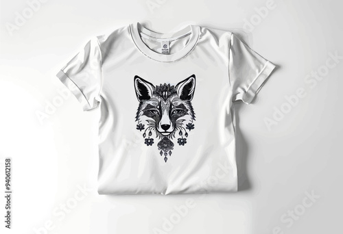 Wolf Head Graphic T-Shirt