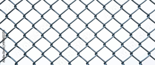 Wrought iron fence pattern