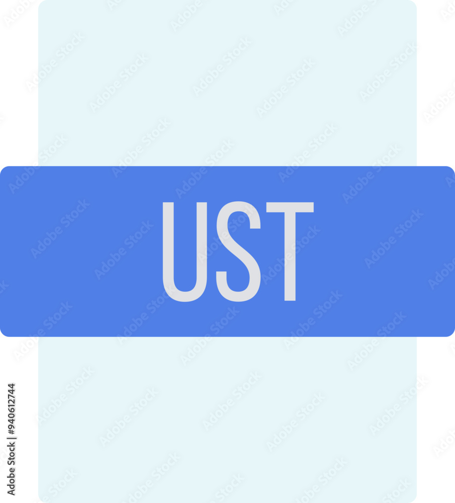 UST ip file extension icon color fill outer flat UST ip file extension icon color fill outer flat