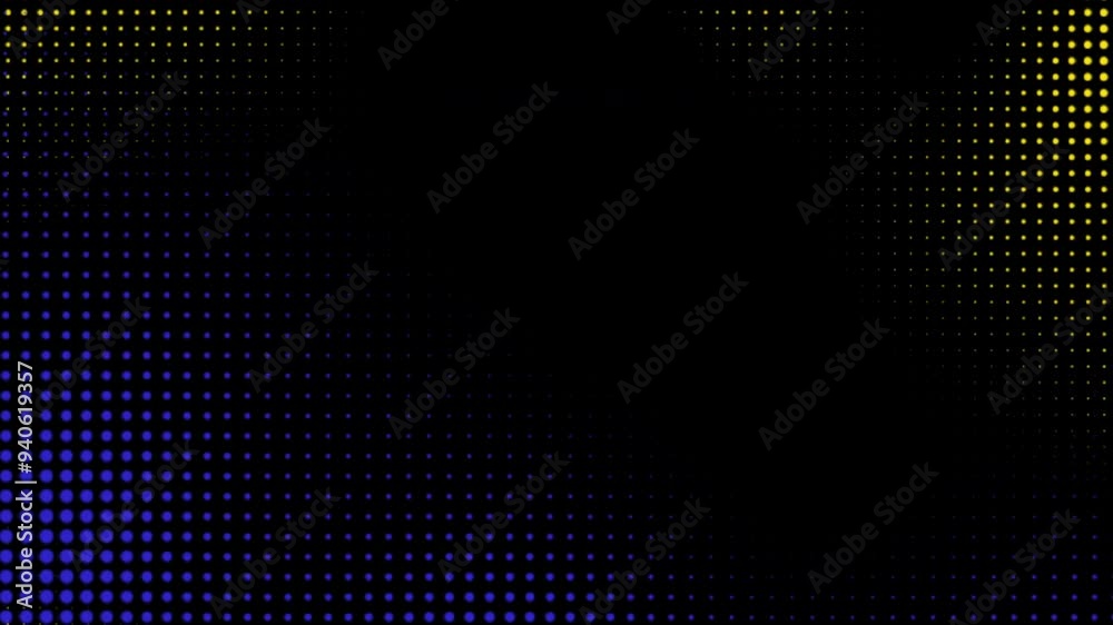 dark halftone background loop