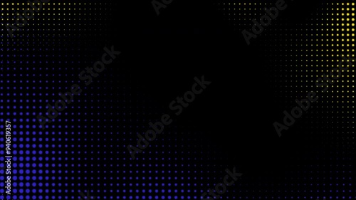 dark halftone background loop
