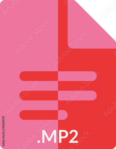 MP2 icon 2 color combination mixture