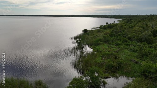 Stunning aerial clips of Lake Trafford in Immokalee, Florida. Drone footage of Beautiful lake in Southwest Florida filled with alligators, fish, and natural wildlife.	