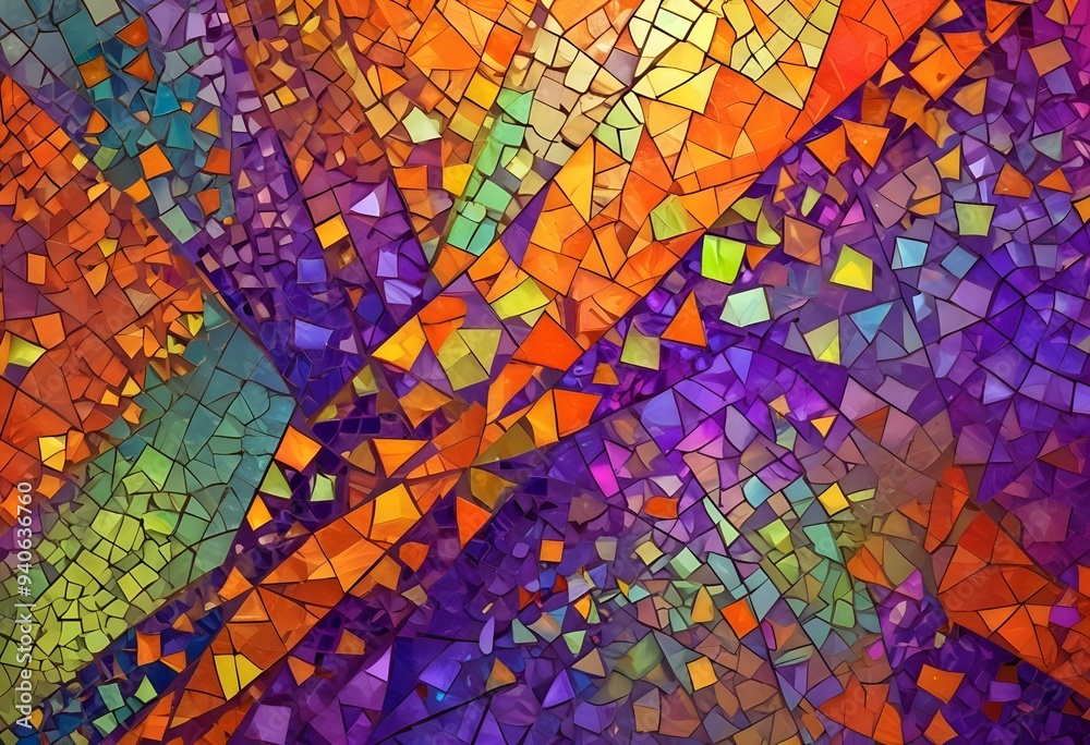 colorful mosaic glass background colorful mosaic glass background