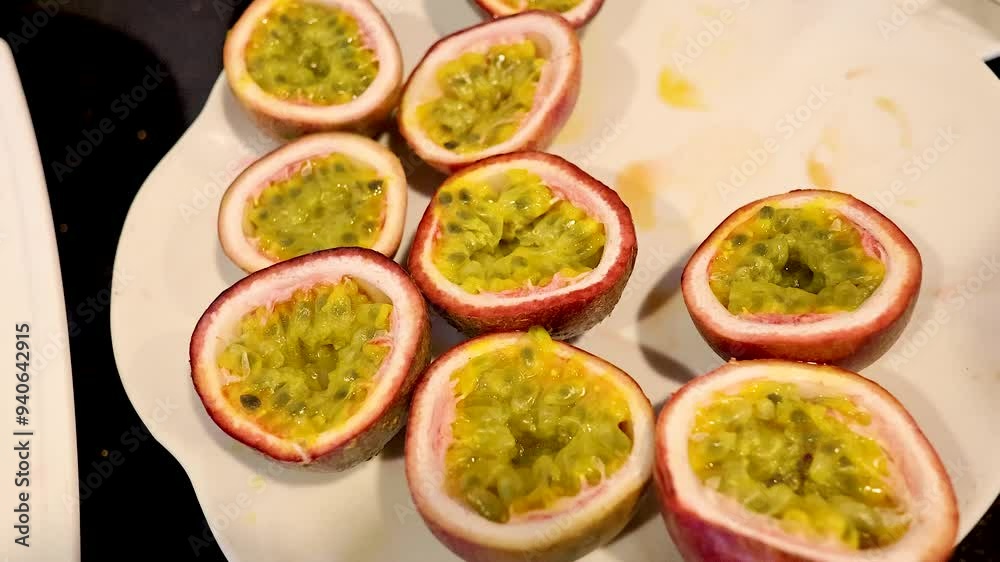 Passion Fruit Preparation in Hanoi Passion Fruit Preparation in Hanoi