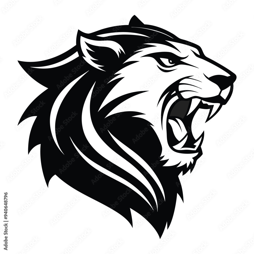 Lion head logo Lion head logo