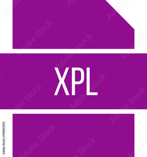 XPL icon crisp corner with transparent center photo