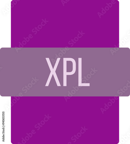 XPL ip file extension icon color fill outer flat