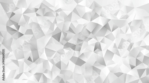 Abstract Mosaic Texture with Triangular Shapes.