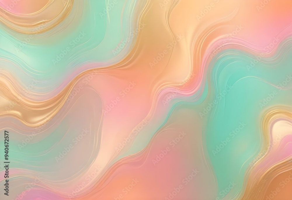 Obraz premium Colorful abstract iridescent background
