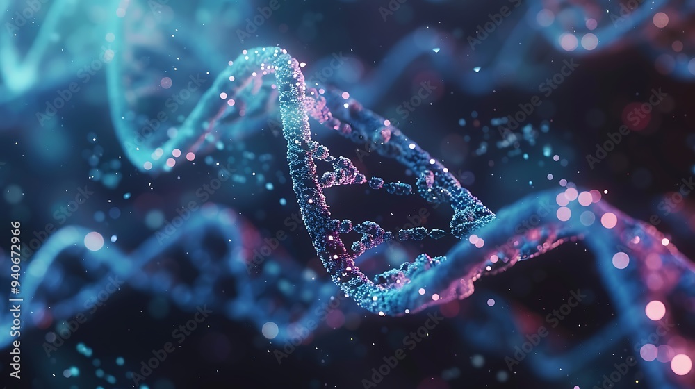 Futuristic nano medical technology concept with intricate dotted particle flow shapes, resembling a sci-fi microbiology experiment / Futuristic nano medical technology concept with intricate dotted particle flow shapes, resembling a sci-fi microbiology experiment /