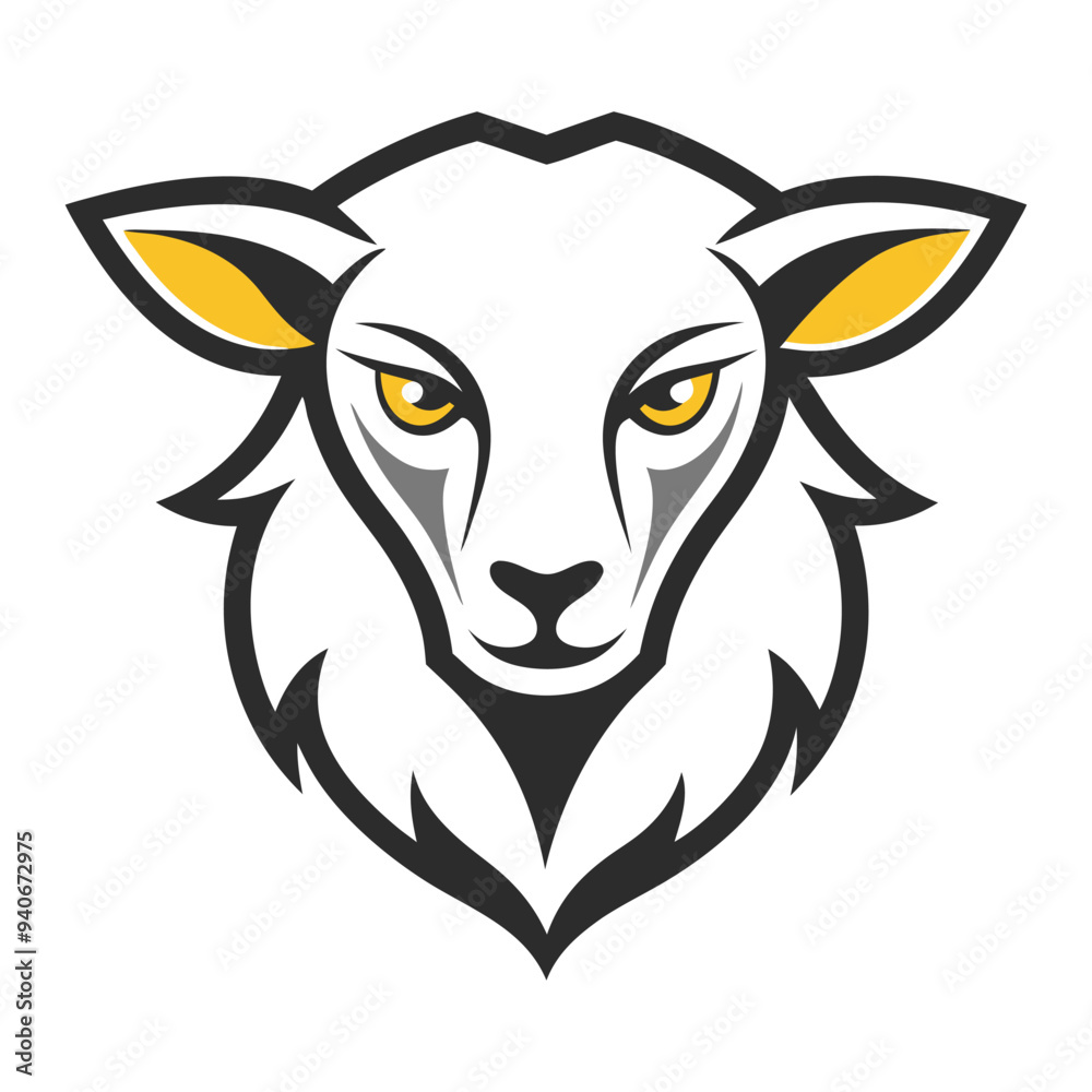 Fototapeta premium modern Animal head logo
