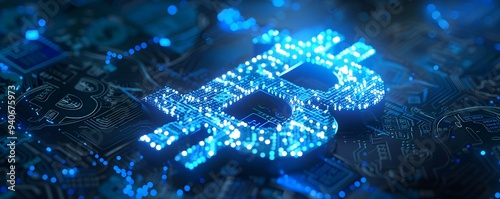 Technological Currency Symb...