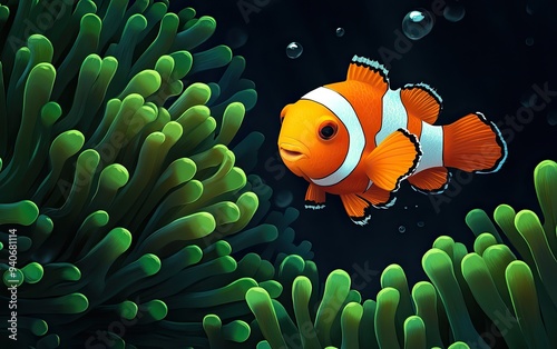 Clownfish in Sea Anemone