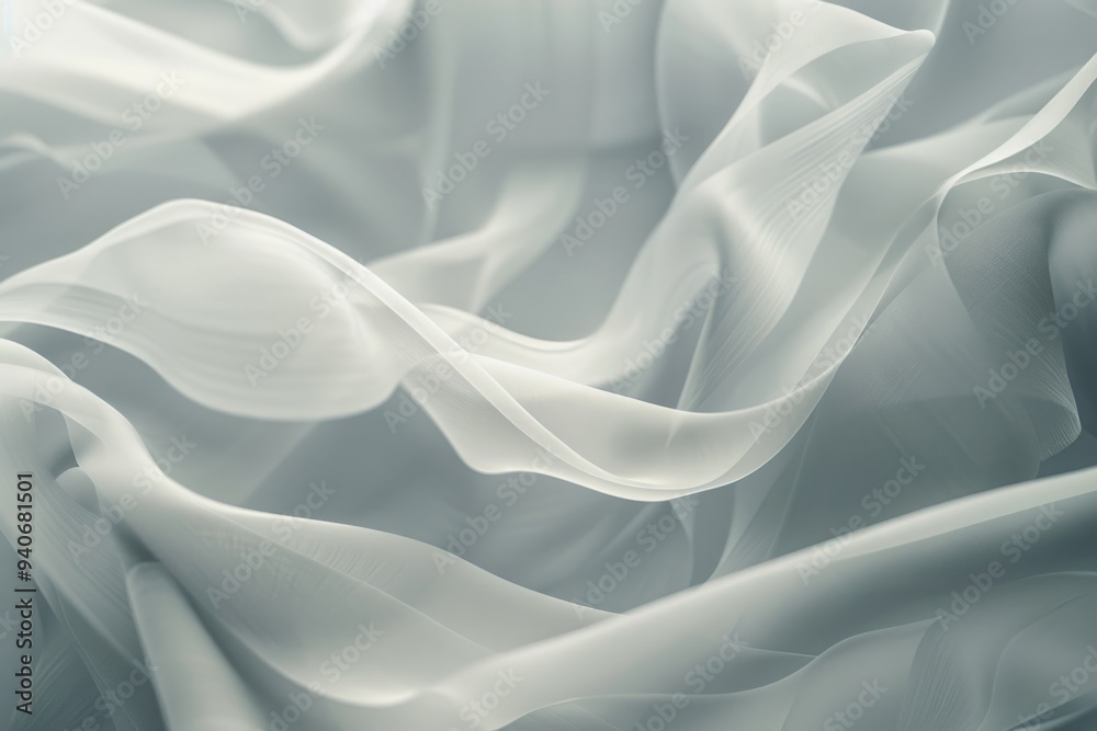 Abstract image of flowing white fabric with a soft, dreamy aesthetic. Abstract image of flowing white fabric with a soft, dreamy aesthetic.