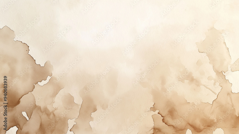 elegant sand, taupe, and khaki watercolor gradient on textured paper elegant sand, taupe, and khaki watercolor gradient on textured paper