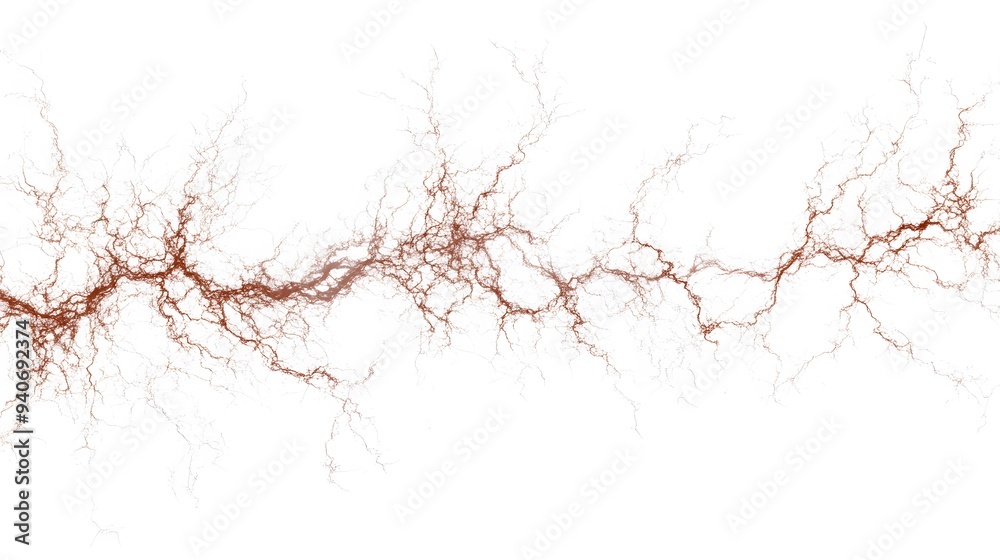 Electric Sparks: Crackling electric sparks branching out in all directions, captured in sharp detail on a white background.
Electric Sparks: Crackling electric sparks branching out in all directions, captured in sharp detail on a white background.