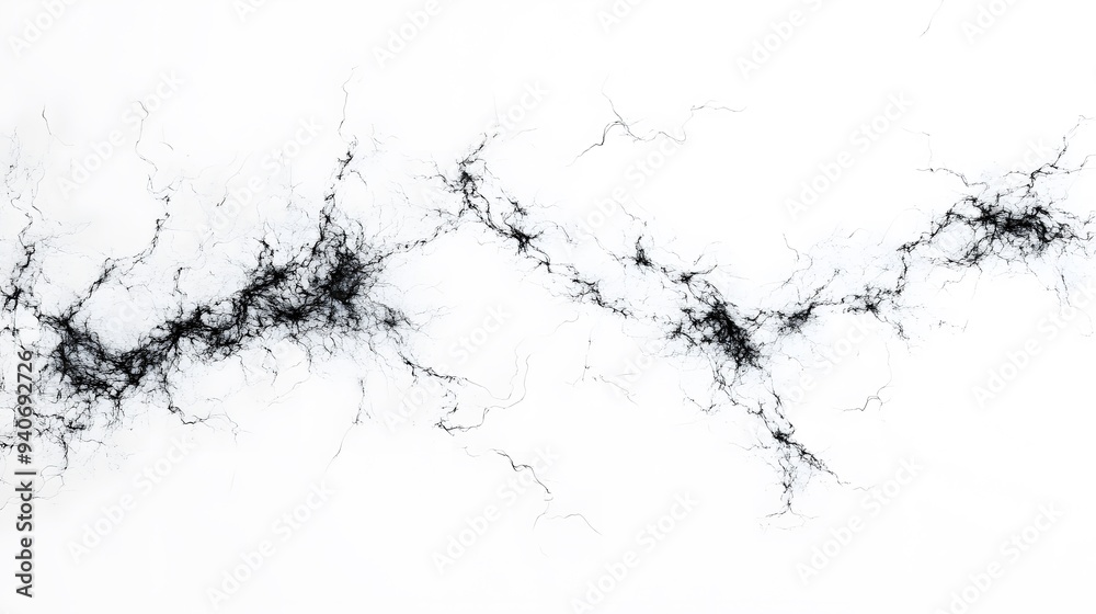 Electric Sparks: Crackling electric sparks branching out in all directions, captured in sharp detail on a white background.
Electric Sparks: Crackling electric sparks branching out in all directions, captured in sharp detail on a white background.