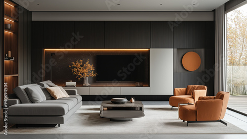 living room,
