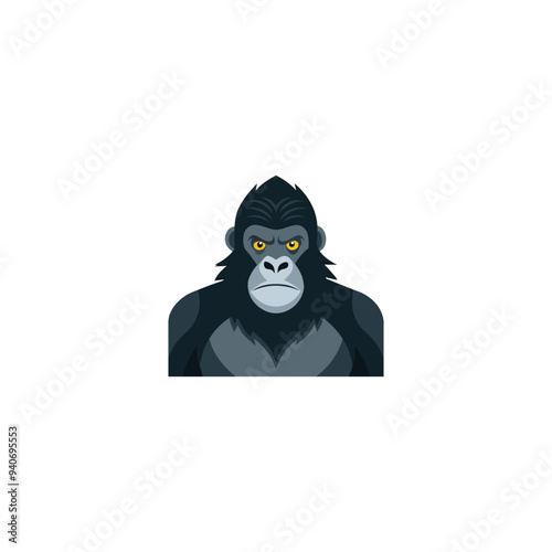 gorila animal vector