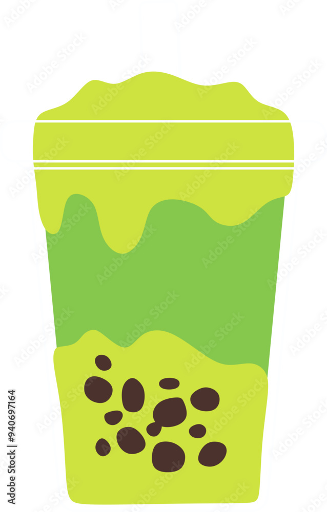 Boba Drink Illustration Boba Drink Illustration