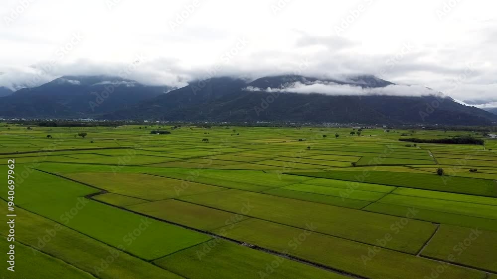 landscape in the mountains in Taiwan, Taitung