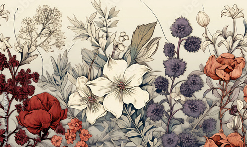 floral pattern background