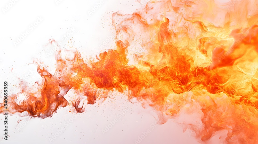 Fire Burst: A burst of flame, with tongues of fire reaching out in all directions, sharply contrasted against a white background.
Fire Burst: A burst of flame, with tongues of fire reaching out in all directions, sharply contrasted against a white background.