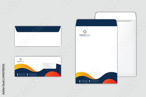 Corporate Envelope Design Template set