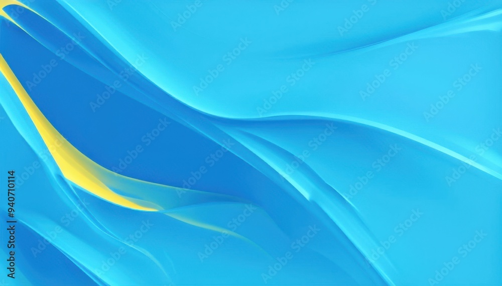 Fototapeta premium abstract blue wave background 