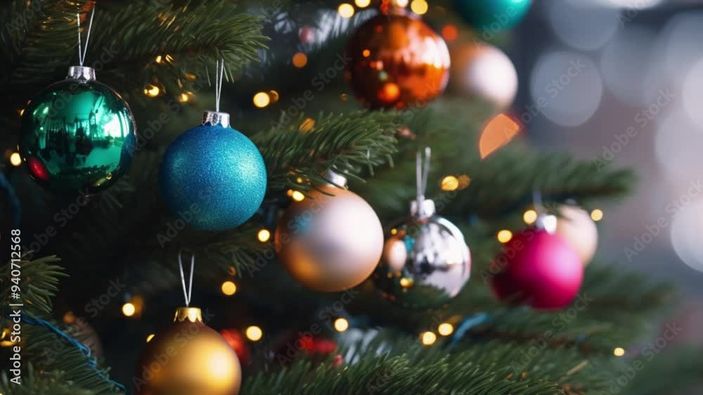christmas tree and decorations christmas tree and decorations