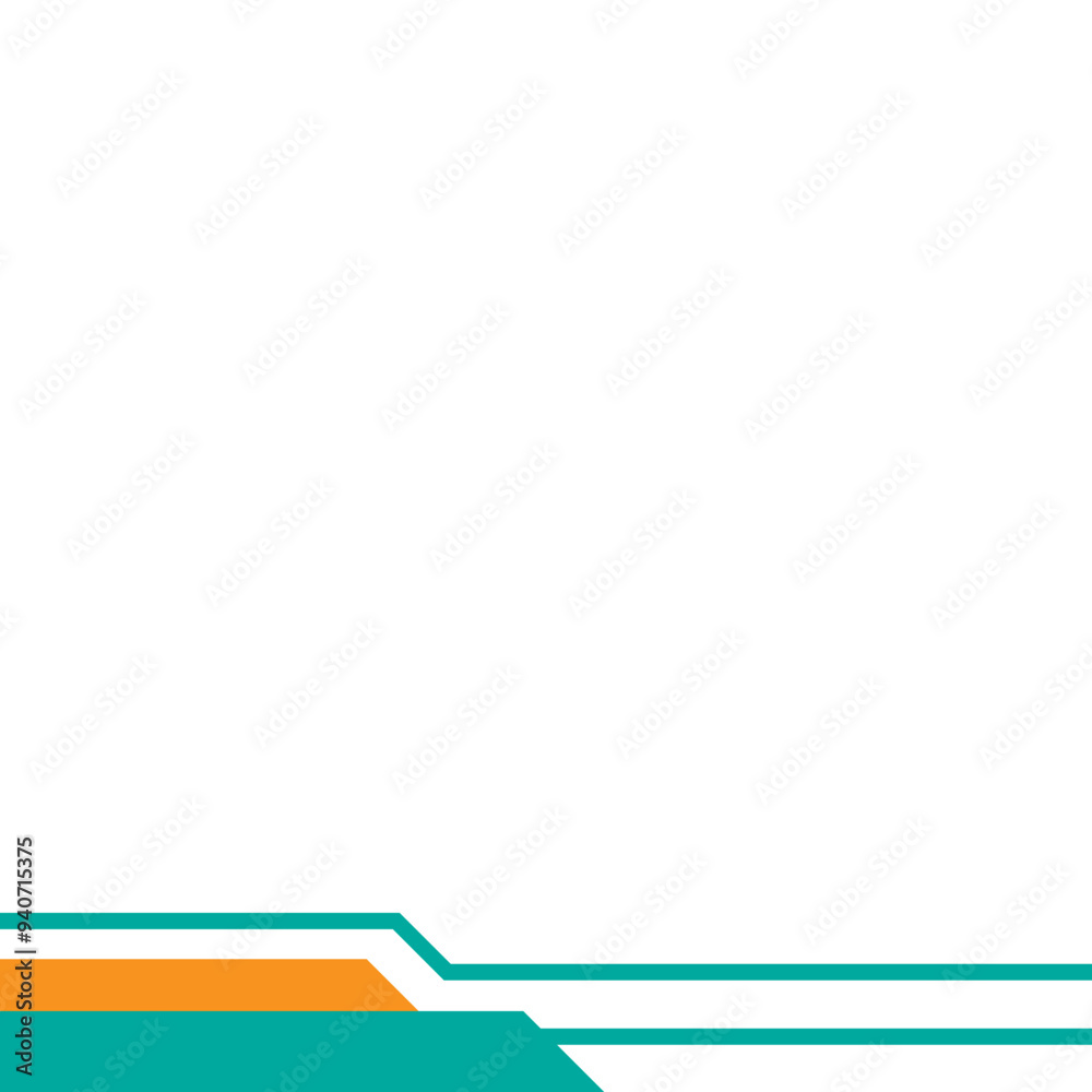 Modern Geometric Footer Modern Geometric Footer