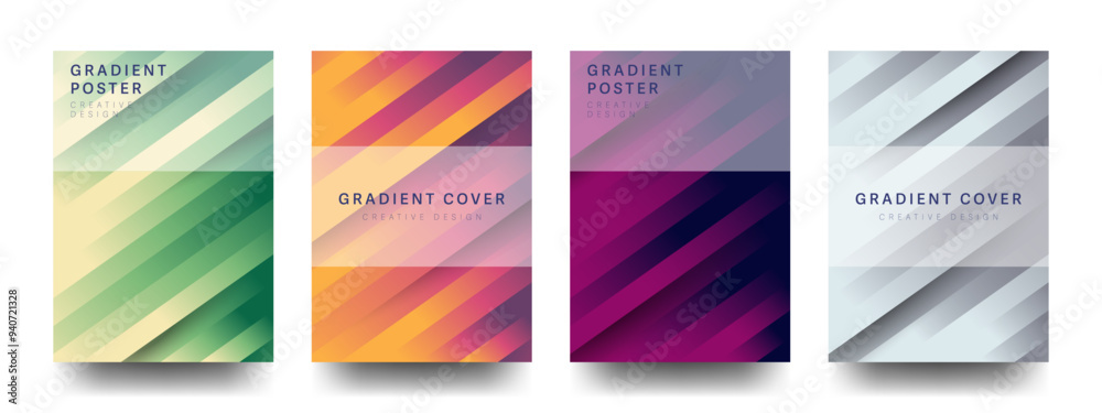 Abstract geometric cover or poster template. vector A4 design Abstract geometric cover or poster template. vector A4 design
