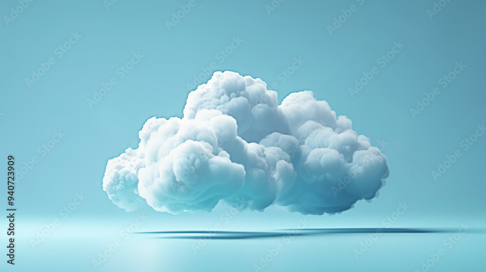 A solitary, fluffy cloud floating against a soft blue background. The minimalist composition. Perfect for meditation apps, mindfulness, and relaxation-themed projects. A solitary, fluffy cloud floating against a soft blue background. The minimalist composition. Perfect for meditation apps, mindfulness, and relaxation-themed projects.