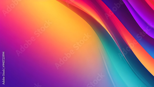 Illustration graphic 2d render colorful wallpaper with grainy gradient color high quality background design.