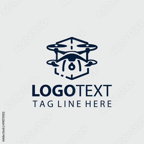 Drone Logo Illustrations