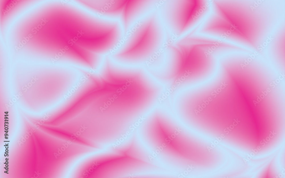 Obraz premium Soft Pink Wave Gradient Background