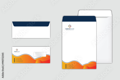 Corporate Envelope Design Template set