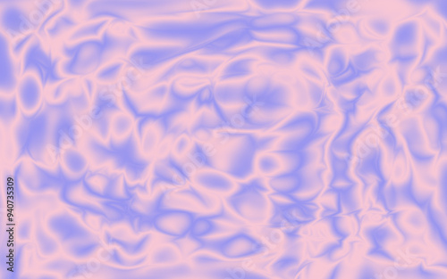 Neo Pastel Pink Blue Abstract Wave Gradient Background