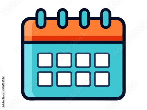 Calendar Line Icon. Editable Stroke. Pixel Perfect. For Mobile and Web.