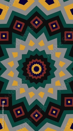 vertical colourful background patterns in 4k