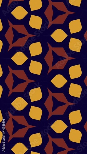 vertical colourful background patterns in 4k