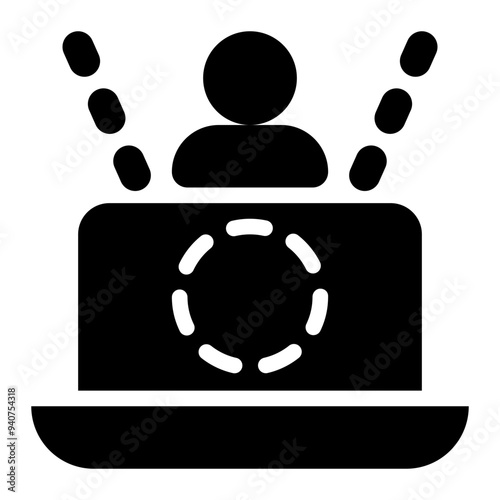 extended reality, virtual reality, augmented reality, mixed reality, computer, virtualization, xr, vr, ar, mr solid or glyph icon