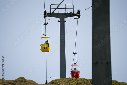 a passenger cable car system opened in 1969