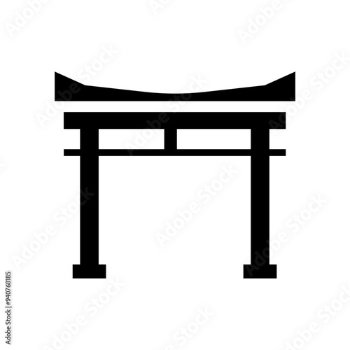 Torii gate Icon design