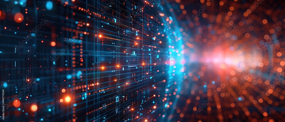 Background of business technology style Background of business technology style