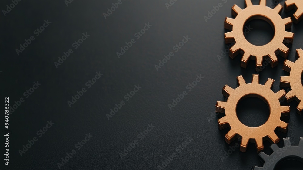 Abstract image of economic policy gears turning to influence inflation rates, concept of monetary policy control Abstract image of economic policy gears turning to influence inflation rates, concept of monetary policy control