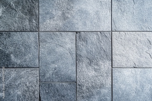 grey floor tiles surface, texture of the stone light gray. Background , ai